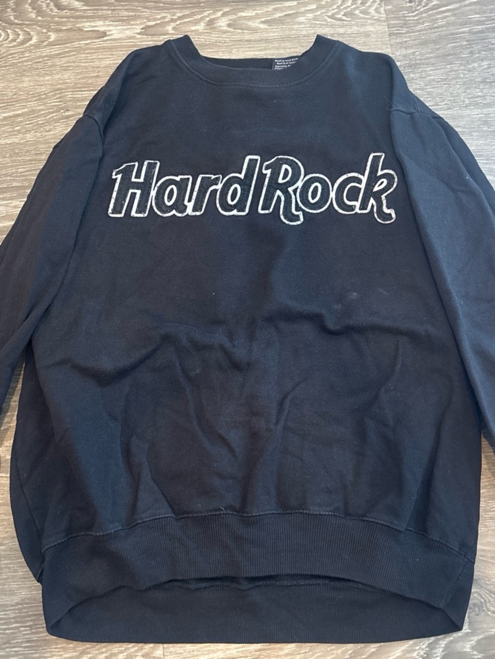 Hard Rock Black Crewneck Sweatshirt
